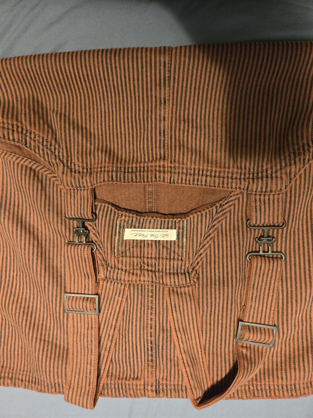We The Free People Women's Overall Smock Mini - Picture 5 of 6